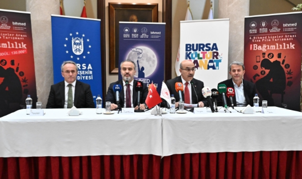 Bursa'da genç yetenekler 'bağımlılığı' anlatacak