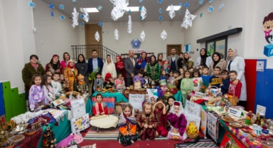 Bursa'da minikler 'Yerli Malı Haftası’nı kutladı