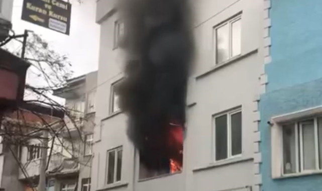 Bursa’da mutfaktaki yemek daireyi yaktı