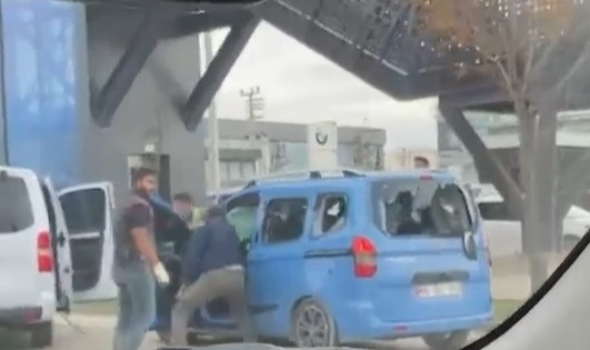 Bursa'da trafikte dehşet anları!