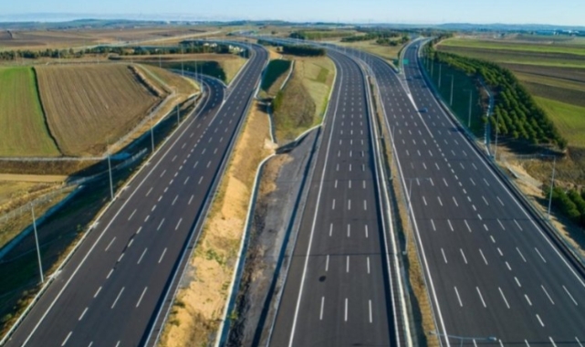 Bursa'da yol çalışması