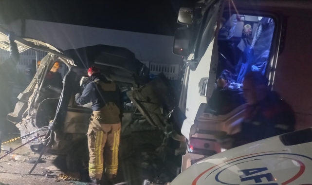 Bursa'da zincirleme kaza: 1 ölü, 1 yaralı