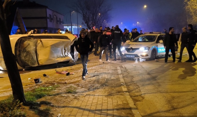 Bursa'da zincirleme kaza!