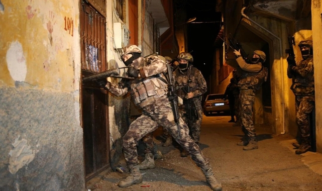 Bursa dahil 32 ilde "Kahramanlar 36" operasyonu