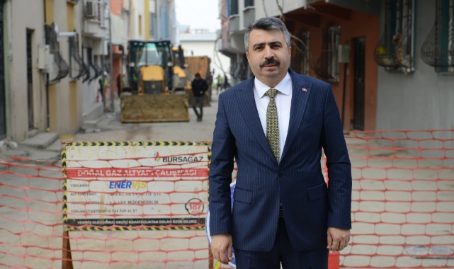 Bursa'nın o mahallesi doğalgaza kavuşuyor