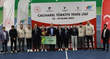 Cacharel Türkiye Tenis Ligi'nde kadınların şampiyonu ENKA Spor Kulübü