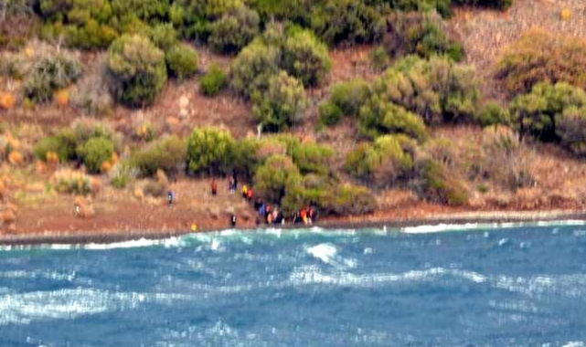 Çanakkale açıklarında 29 kaçak göçmen yakalandı