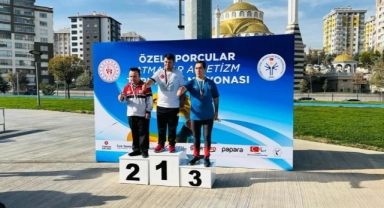 Çankırılı özel sporcu Türkiye ikincisi oldu