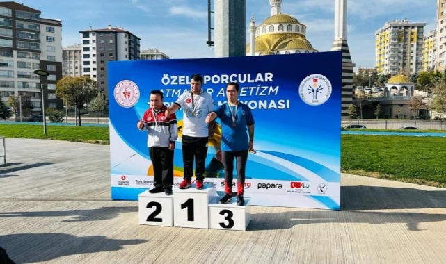 Çankırılı özel sporcu Türkiye ikincisi oldu