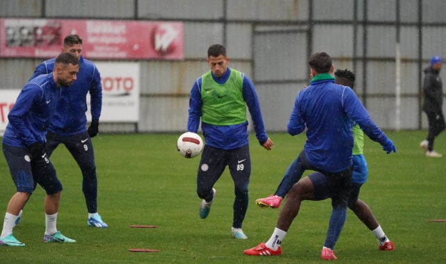 Çaykur Rizespor, Pendikspor maçı hazırlıklarını sürdürdü