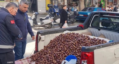 Çin kestanesi operasyonu! Satarken yakalandı