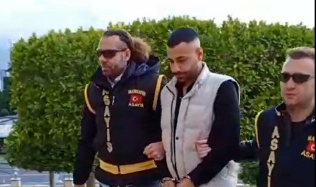 Cinayetten aranıyordu, eğlenirken yakalandı