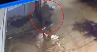 Çöp kovası hırsızı kamerada