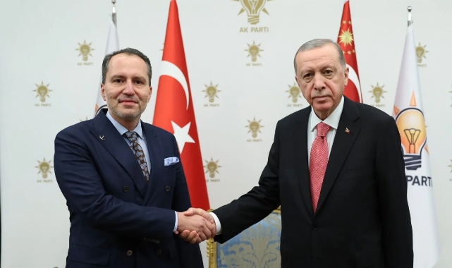 Cumhurbaşkanı Erdoğan, Fatih Erbakan'ı kabul etti