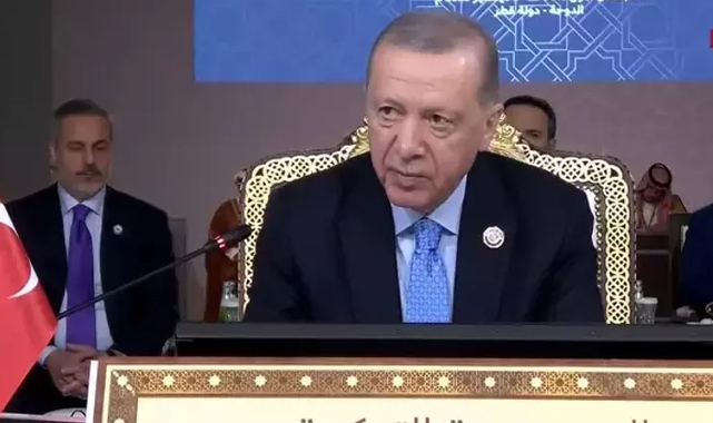 Cumhurbaşkanı Erdoğan: "Gazze'de yaşananlar insanlık suçudur"
