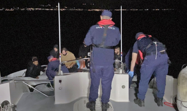 Datça’da 20 düzensiz göçmen yakalandı