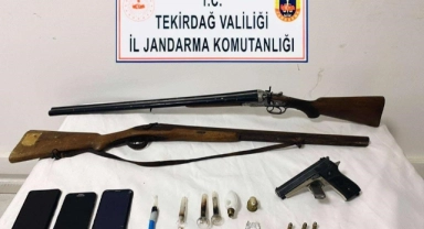 Dev operasyon! Çok sayıda silah ele geçirildi