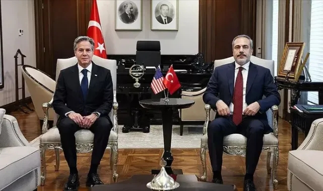 Dışişleri Bakanı Fidan, Blinken'le görüşecek