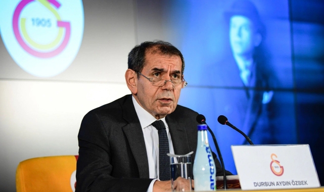 Dursun Özbek'ten yeni yıl mesajı