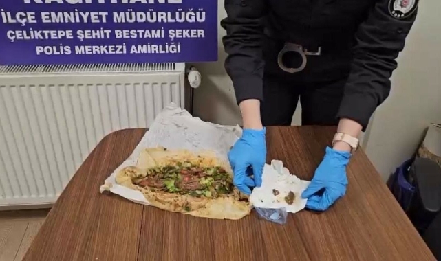 Dürümün içinden çıkan şoke etti!