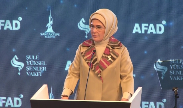 Emine Erdoğan: “Hepimizin insana ve insanlığa olan inancımız bombalanıyor”