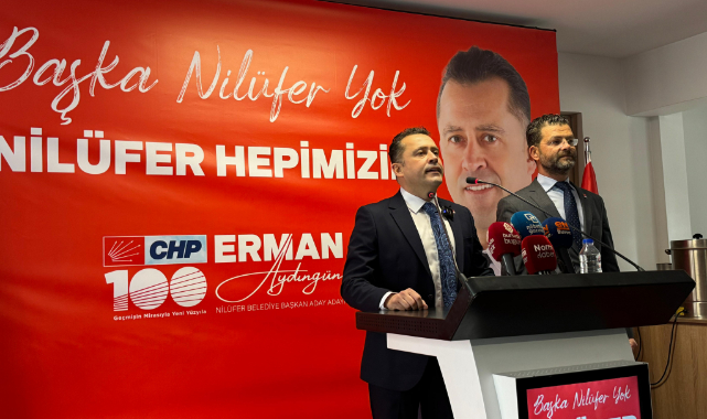 Erman Aydıngün, Nilüfer Belediye Başkanlığı'na aday adayı oldu