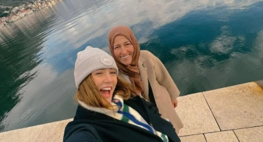 Filenin Sultanları'ndan Zehra Güneş annesiyle tatilde