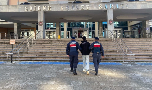 Firari hükümlü Yunanistan’a kaçarken yakalandı