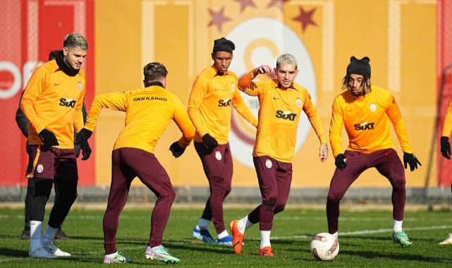 Galatasaray, Karagümrük maçı hazırlıklarını sürdürdü