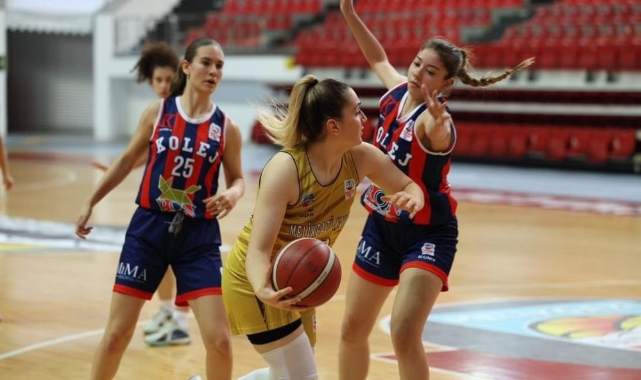 Gençler Ligi: Melikgazi Kayseri Basketbol: 71 - TED Ankara Kolejliler: 66