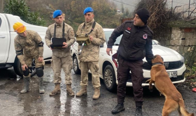 Heyelanda anne ile oğlu kayıp! Çalışmalar yeniden başladı