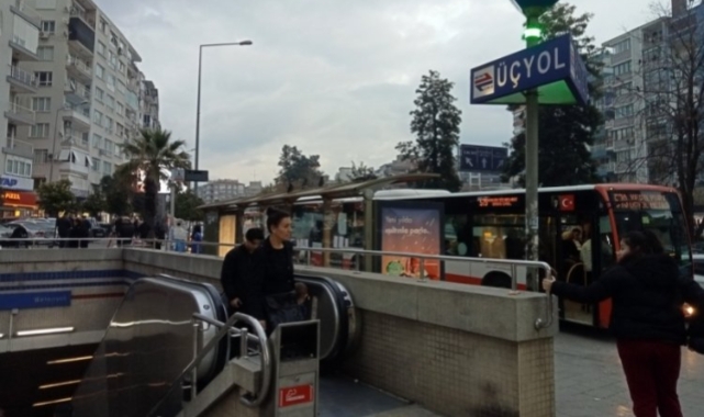 İzmir'de metroda yürüyen merdiven kazası: 5 yaralı
