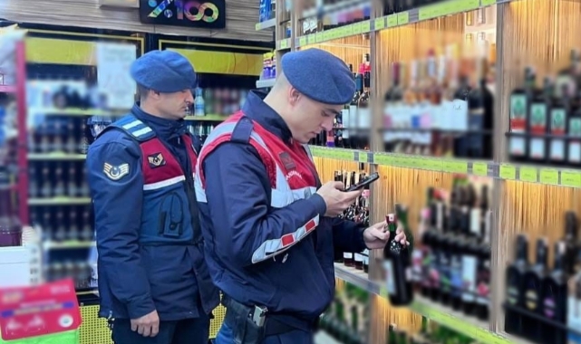 Jandarmadan yeni yıl öncesi alkol denetimi
