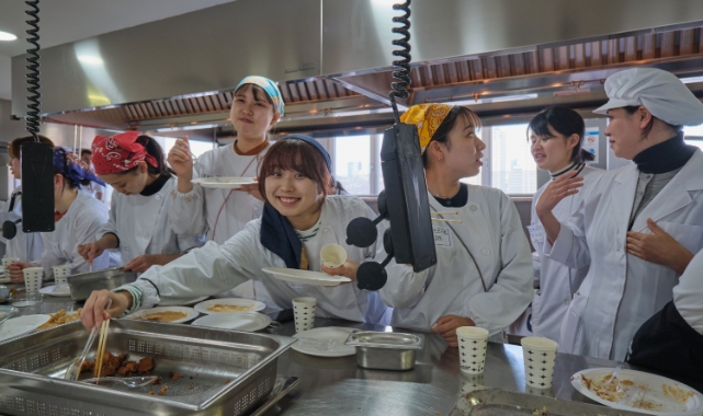 Japon öğrencilere Türk mutfağı eğitimi
