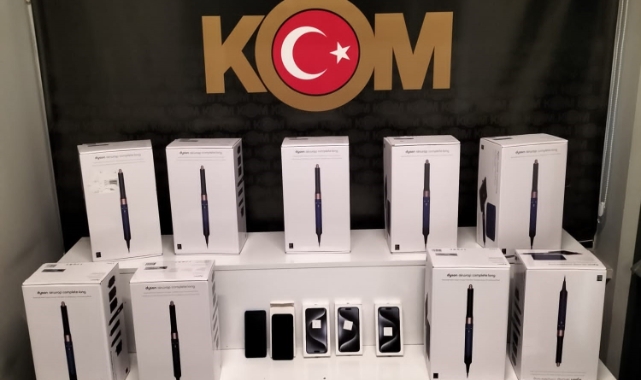Kaçakçılık operasyonunda binlerce ürün ele geçirildi!