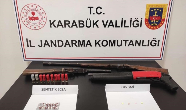 Karabük'te uyuşturucu operasyonu