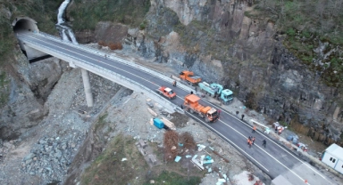 Karadeniz-Akdeniz Yolu yeniden ulaşıma açıldı