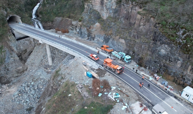 Karadeniz-Akdeniz Yolu yeniden ulaşıma açıldı