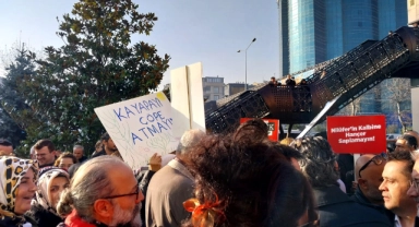 Kayapa çöplüğüne karşı protesto!