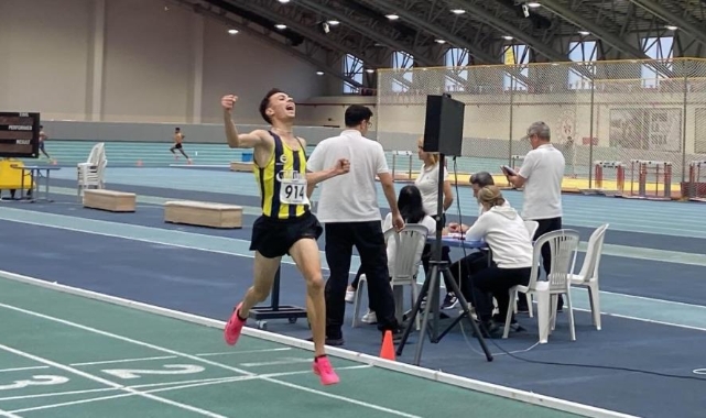 Kayserili sporcudan Türkiye rekoru