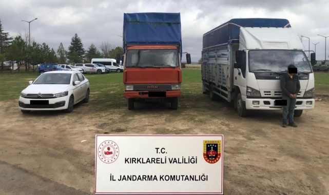 Kırklareli’nde 76 kaçak göçmen yakalandı