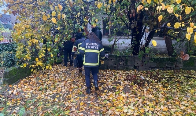 Kırklareli’nde bir kişi evinde yanmış halde bulundu