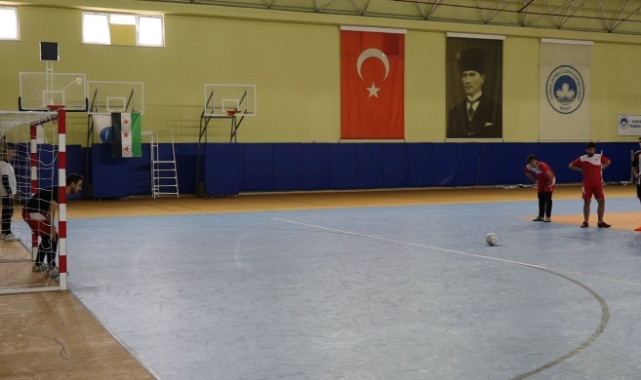 Kırklareli’nde Uluslararası öğrenciler arası Futsal Dünya Kupası heyecanı