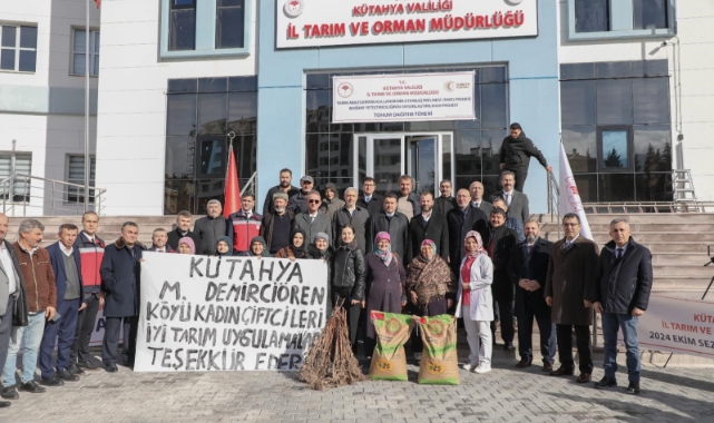 Kütahya çiftçisine 330 milyon TL'lik destek