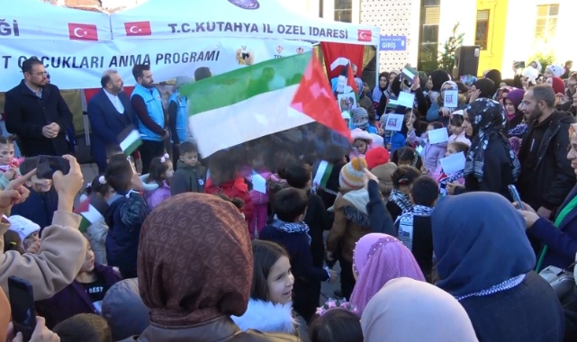 Kütahya'da "Dünya Şehit Çocuklar Günü" programı