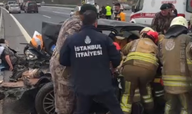 Kuzey Marmara Otoyolu’nda feci kaza: Ölü ve yaralılar var