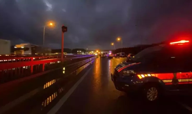 Kuzey Marmara Otoyolu'nda rehine krizi!