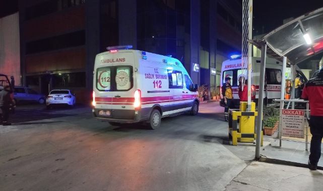 Lastik fabrikasında yangın