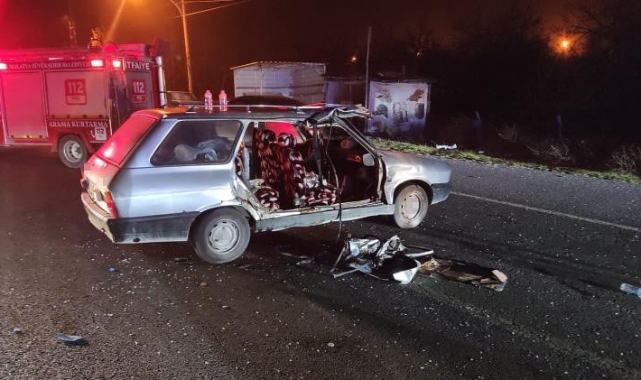 Malatya’da trafik kazası: 4 yaralı