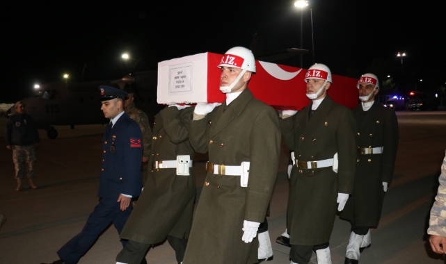 Malatyalı şehidin naaşı memleketine getirildi